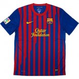 Primera Equipación Tailandia Camiseta Barcelona Retro 2011 2012 Azul Rojo