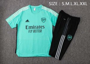 Camiseta Entrenamiento Arsenal Conjunto Completo 2022 Verde