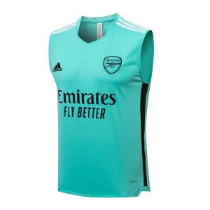 Camiseta Arsenal Sin Mangas Conjunto Completo 2022 Verde Negro