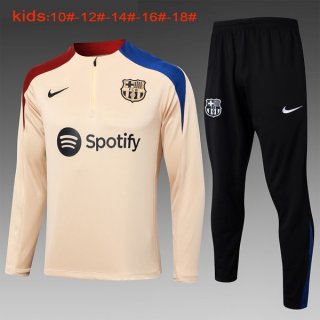 Niños Sudadera De Training Barcelona 2024/2025 Amarillo Azul 3