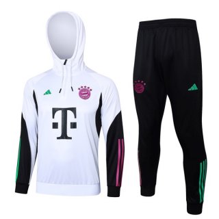 Sudadera Con Capucha Bayern Munich 2024 Blanco