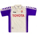 Segunda Equipación Tailandia Camiseta Fiorentina FILA Retro 1999 2000 Blanco