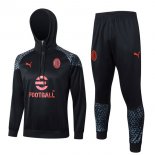 Sudadera Con Capucha AC Milan 2024 Negro 2