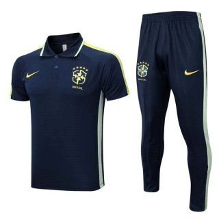 Polo Brasil Conjunto Completo 2023/2024 Azul