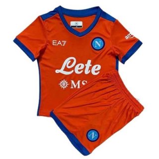 Tercera Equipación Camiseta Napoli Niño 2021/2022