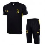 Camiseta Entrenamiento Juventus Conjunto Completo 2023/2024 Negro