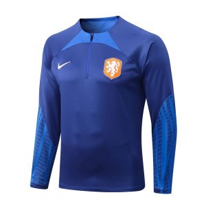 Sudadera De Training Países Bajos Top 2023 Azul