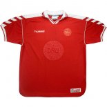 Primera Equipación Tailandia Camiseta Dinamarca Retro 1998 Rojo