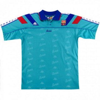 Segunda Equipación Tailandia Camiseta Barcelona Retro 1992 1995 Azul