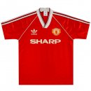 Primera Equipación Tailandia Camiseta Manchester United Retro 1988 1990 Rojo