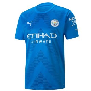 Tailandia Camiseta Manchester City Portero 2022/2023 Azul