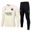 Sudadera De Training PSG 2024/2025 Amarillo Rosa 3