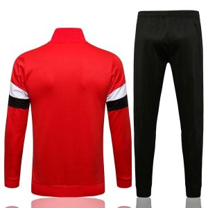 Chandal Manchester United 2022 Rojo Negro Blanco