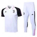 Polo Juventus Conjunto Completo 2023/2024 Blanco