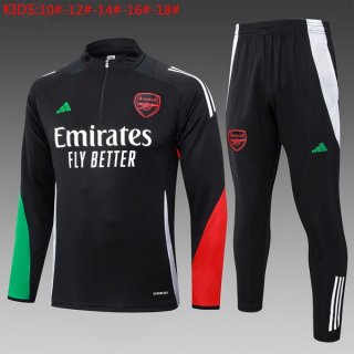 Niños Sudadera De Training Arsenal 2024/2025 Negro 3