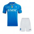 Camiseta Napoli Primera Equipación Niño 2023/2024 Azul