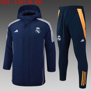 Abrigo Real Madrid Conjunto Completo 2024/2025 Azul 2