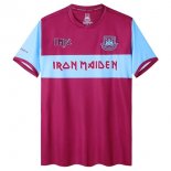 Tailandia Camiseta Iron Maiden x West Ham Primera Equipación Retro