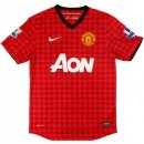 Primera Equipación Tailandia Camiseta Manchester United Retro 2012 2013 Rojo