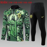 Ninos Sudadera De Training Brasil 2025/2026 Verde Ninos Sudadera De Training Brasil 2025/2026 Verde