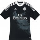 Tercera Equipación Tailandia Camiseta Real Madrid Retro 2014 2015 Negro