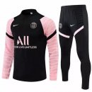 Chandal PSG 2021/2022 Negro Rosa