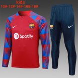 Ninos Sudadera De Training Barcelona 2024 Rojo 2