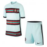 Segunda Equipación Camiseta Portugal Niño 2020 Blanco