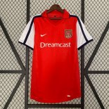 Tailandia Camiseta Arsenal Primera Equipación Retro 2001 2002