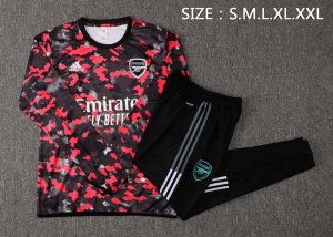 Sudadera De Training Arsenal 2022 Negro Rojo