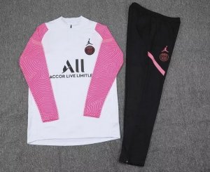 Chandal PSG 2021/2022 Blanco Rosa Negro