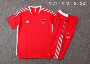 Camiseta Entrenamiento Ajax Conjunto Completo 2022 Rojo