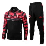 Chandal AC Milan 2023 Rojo Negro Chandal AC Milan 2023 Rojo Negro