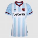 Segunda Equipación Camiseta West Ham United Mujer 2021/2022