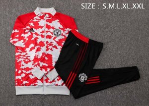 Chandal Manchester United 2022 Rojo Blanco 3