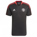 Primera Equipación Camiseta Entrenamiento Manchester United 2021/2022 Negro