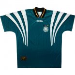 Segunda Equipación Tailandia Camiseta Alemania Retro 1996 Verde