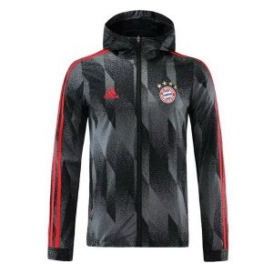 Rompevientos Bayern 2021/2022 Negro Rojo