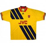 Segunda Equipación Tailandia Camiseta Arsenal Retro 1993 1994 Amarillo