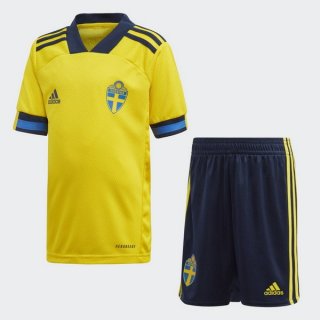 Primera Equipación Camiseta Suecia Niño 2020 Amarillo