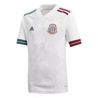 Segunda Equipación Tailandia Camiseta Mexico 2020 Blanco