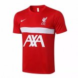 Camiseta Entrenamiento Liverpool 2021/2022 Rojo Blanco