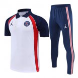 Polo Paris Saint Germain Conjunto Completo 2022/2023 Blanco Azul