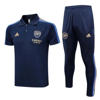 Polo Arsenal Conjunto Completo 2023/2024 Azul