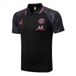 Polo PSG 2022/2023 Negro Gris