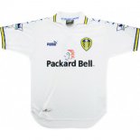 Primera Equipación Tailandia Camiseta Leeds United Retro 1999 2000 Blanco