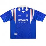 Primera Equipación Tailandia Camiseta Rangers Retro 1996 1997 Azul