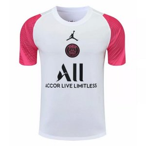 Camiseta Entrenamiento Paris Saint Germain 2021/2022 Blanco Rosa