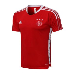 Camiseta Entrenamiento Ajax Conjunto Completo 2022 Rojo