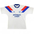 Segunda Equipación Tailandia Camiseta Rangers Retro 1990 1992 Blanco